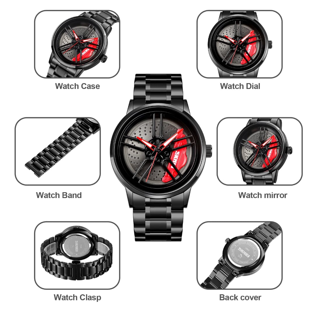⌚ MONTRE ROUGE SPORT TURBO™